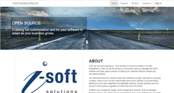 Desktop Screenshot of isoft.co.za